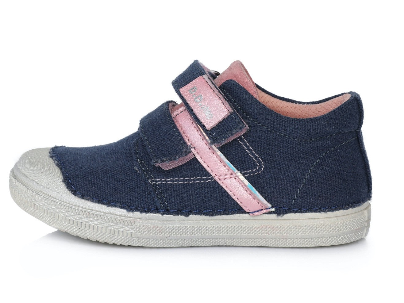 D.D.Step batai mėlyna mergaitėms rudeniui ir pavasariui – su lipdukais