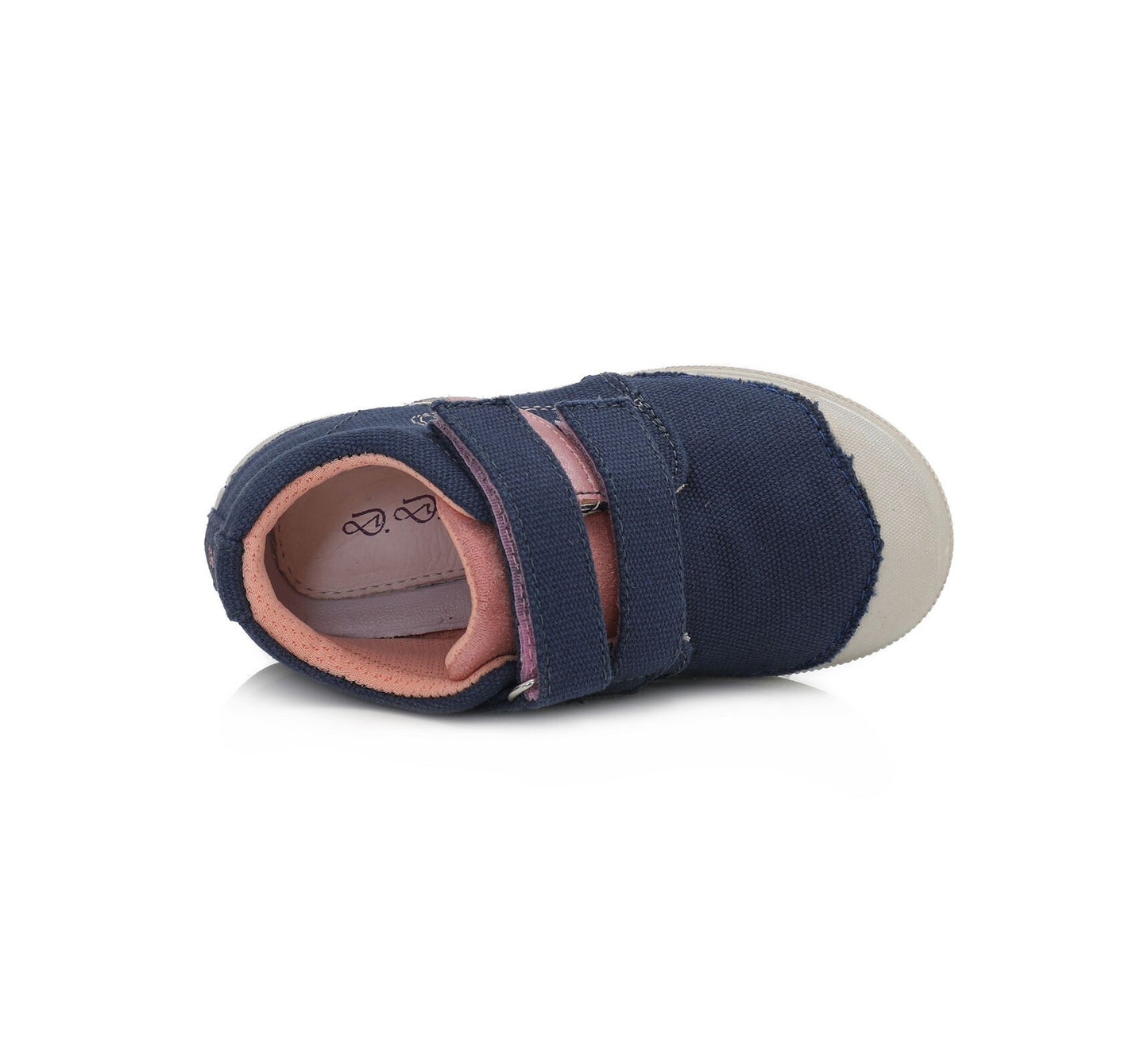 D.D.Step batai mėlyna mergaitėms rudeniui ir pavasariui – su lipdukais