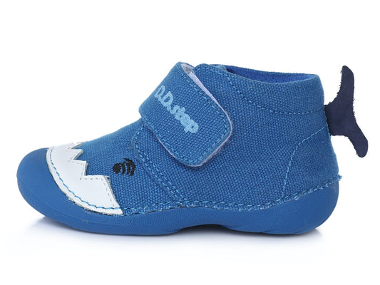 D.D.Step batai mėlyna berniukams rudeniui ir pavasariui – su lipdukais