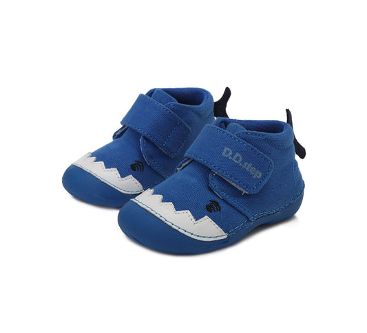 D.D.Step batai mėlyna berniukams rudeniui ir pavasariui – su lipdukais