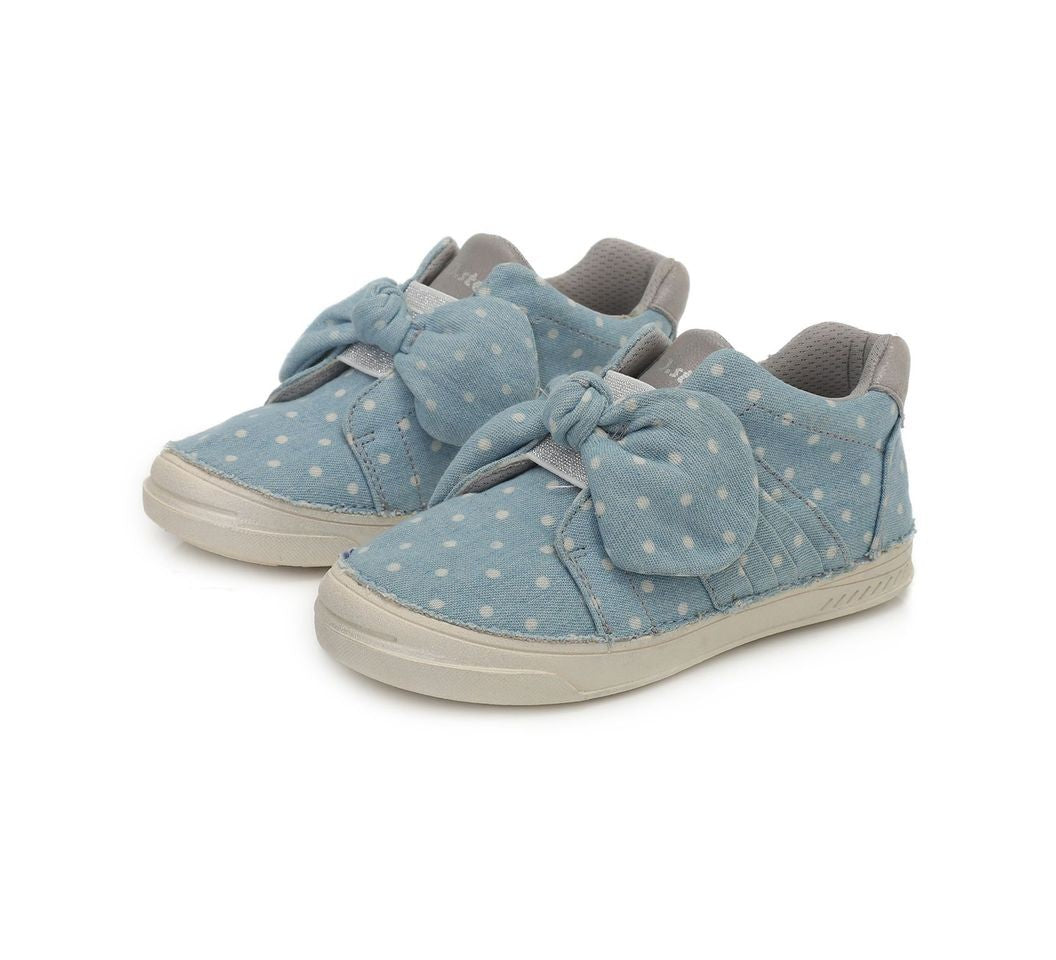 D.D.Step batai mėlyna mergaitėms rudeniui ir pavasariui – su lipdukais