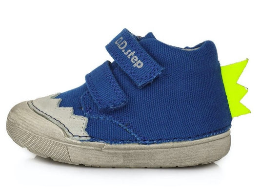 D.D.Step batai mėlyna berniukams rudeniui ir pavasariui – su lipdukais