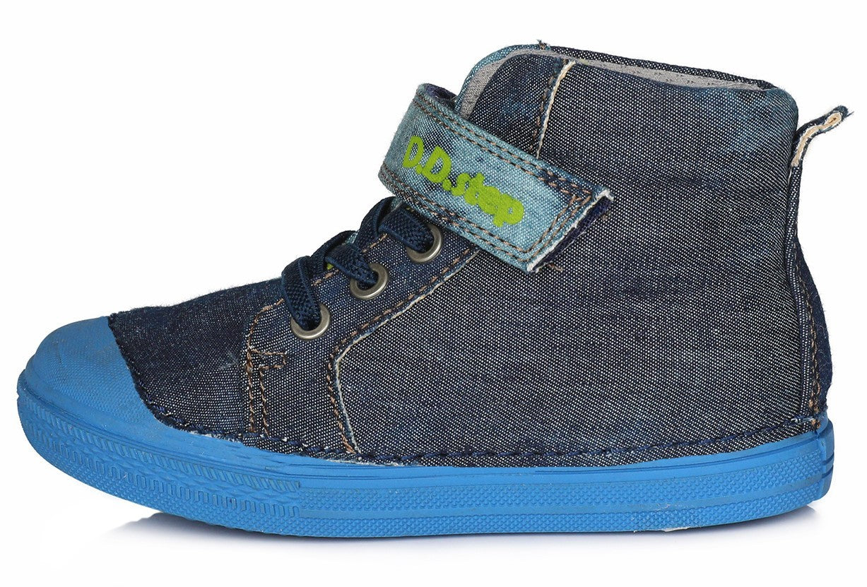 D.D.Step batai mėlyna berniukams rudeniui ir pavasariui – su lipdukais