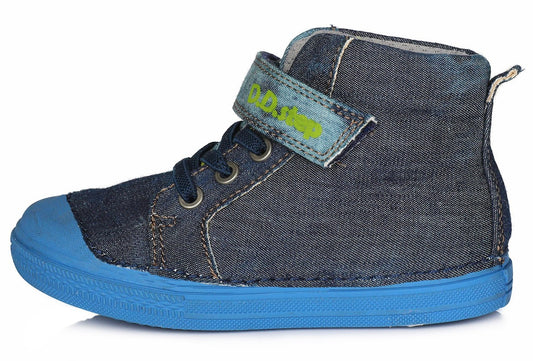 D.D.Step batai mėlyna berniukams rudeniui ir pavasariui – su lipdukais