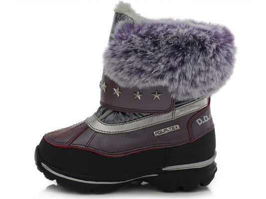 D.D.Step batai mergaitėms – neperšlampami, su vilnos pamušalu, itin lengvi