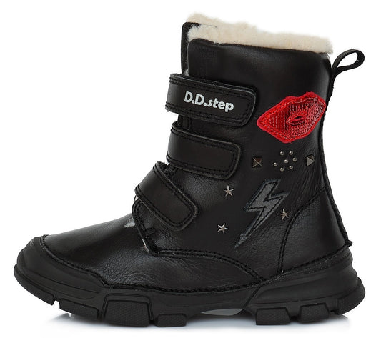 D.D.Step batai mergaitėms – su vilnos pamušalu, itin lengvi