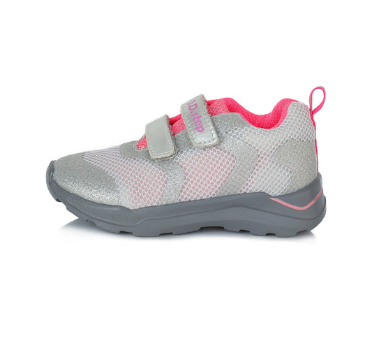 D.D.Step batai pilka mergaitėms – neperšlampami, itin lengvi