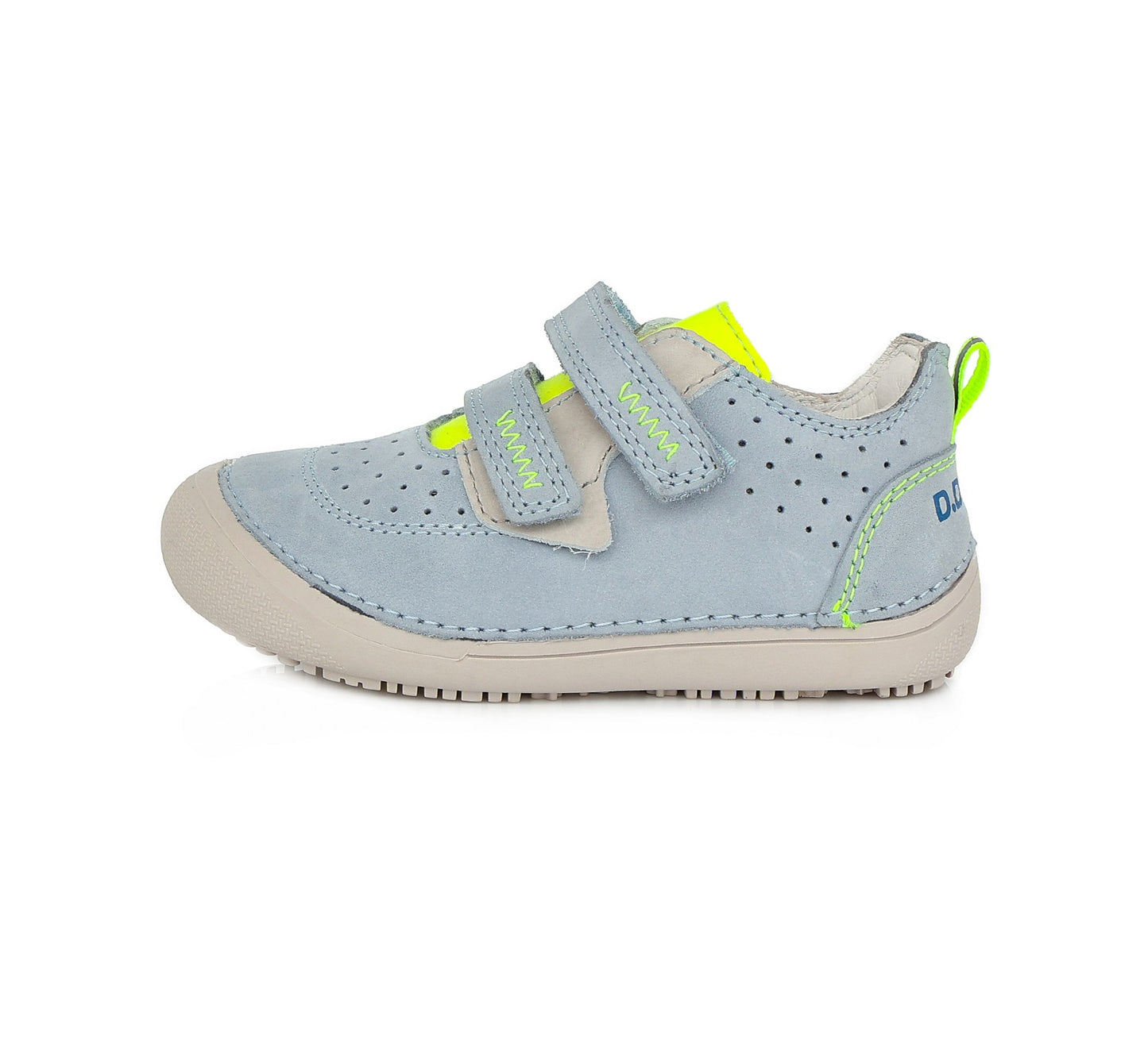 Barefoot D.D.Step batai pilka berniukams rudeniui ir pavasariui – natūralaus judesio laisvė