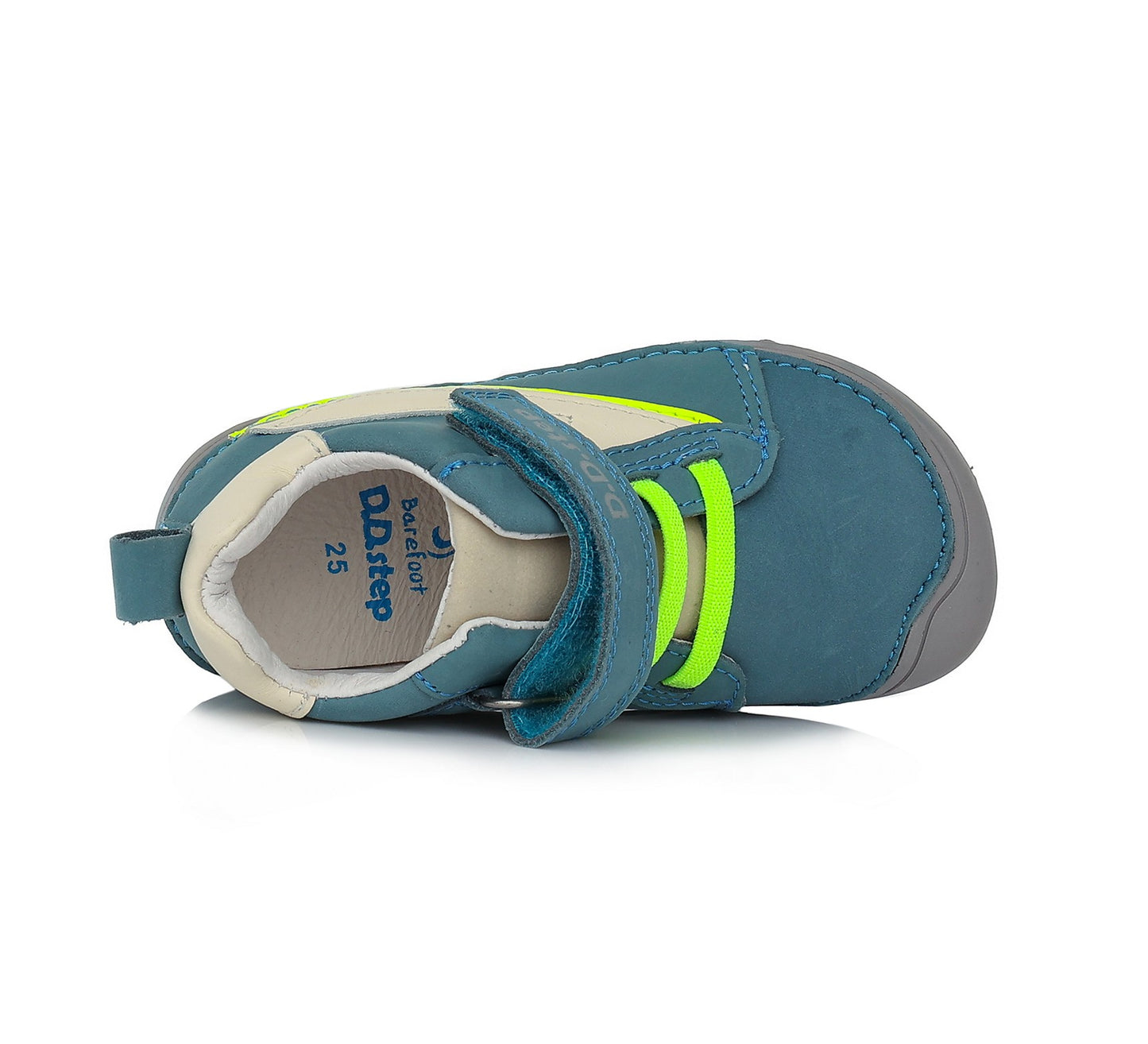 Barefoot D.D.Step batai mėlyna berniukams rudeniui ir pavasariui – natūralaus judesio laisvė