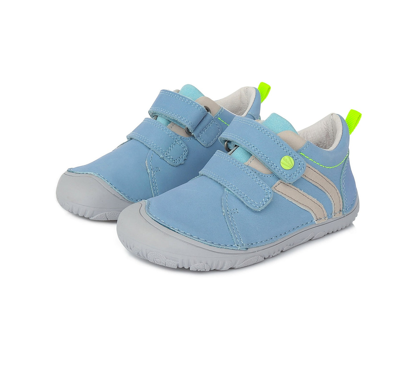 Barefoot D.D.Step batai mėlyna berniukams rudeniui ir pavasariui – natūralaus judesio laisvė