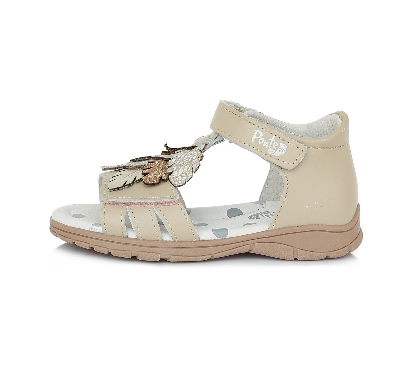 Ponte20 batai mergaitėms – su lipdukais, itin lengvi