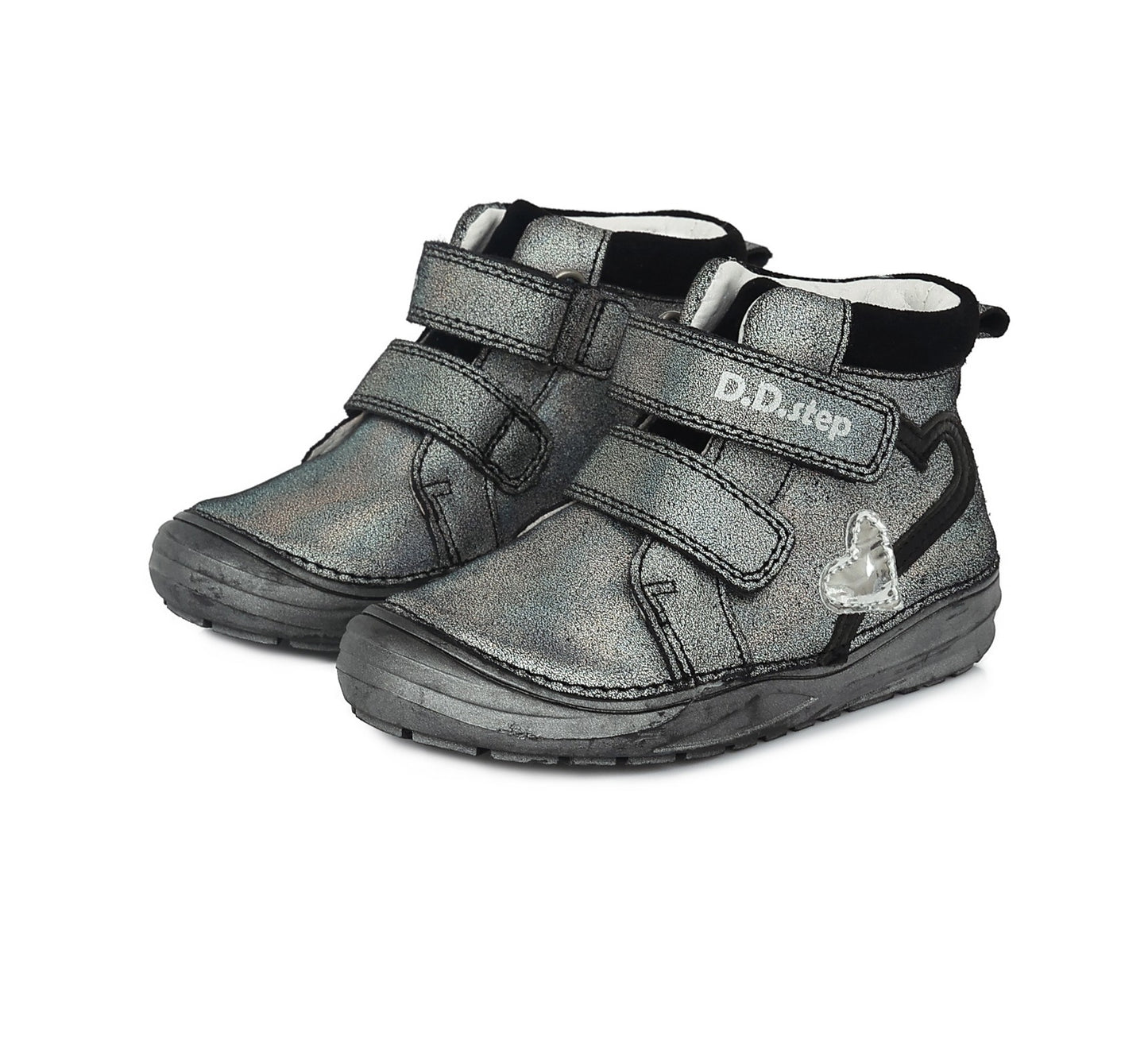 D.D.Step batai juoda mergaitėms rudeniui ir pavasariui – itin lengvi