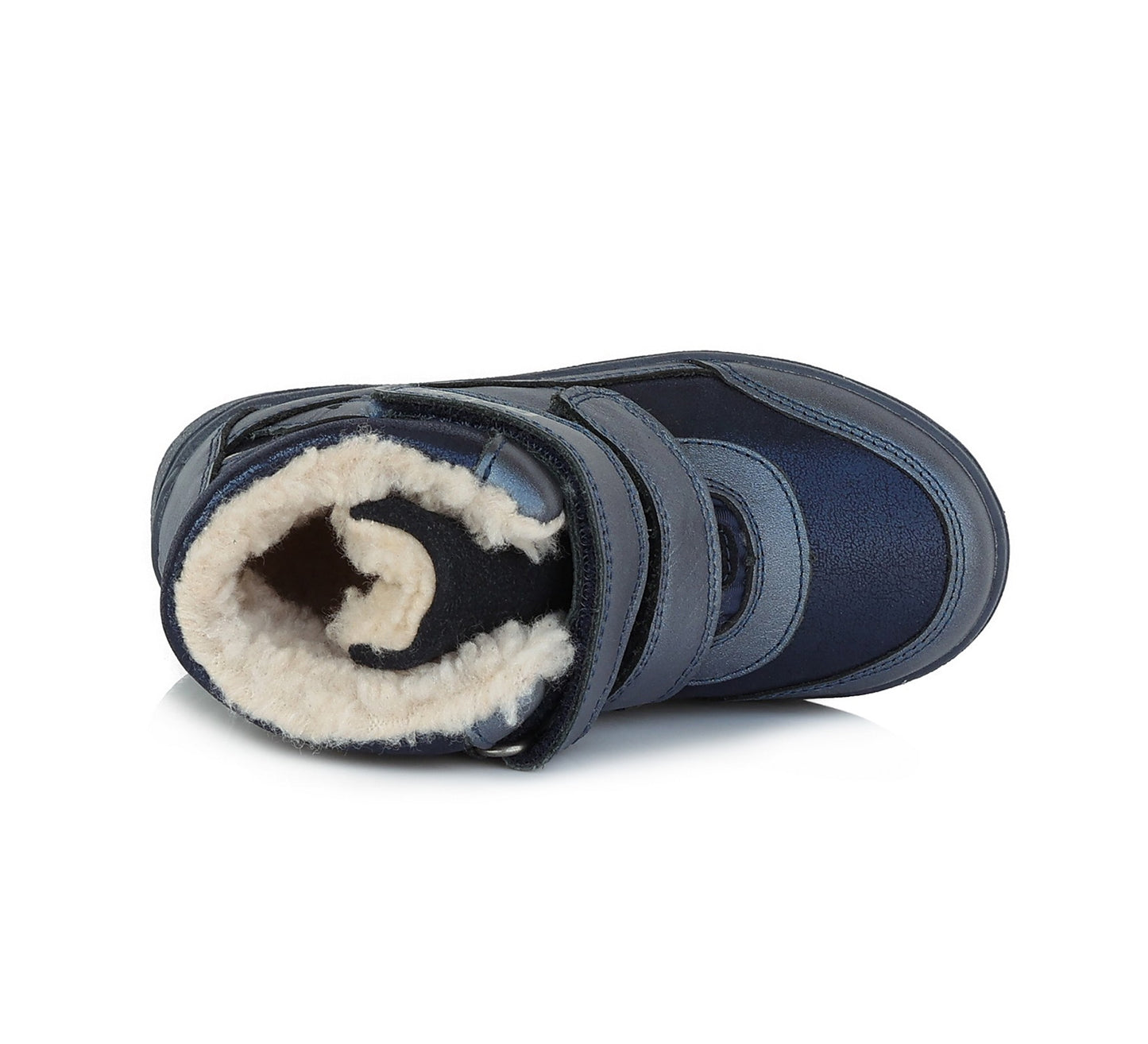 Ponte20 batai mėlyna mergaitėms – su dirbtiniu kailio pamušalu, itin lengvi