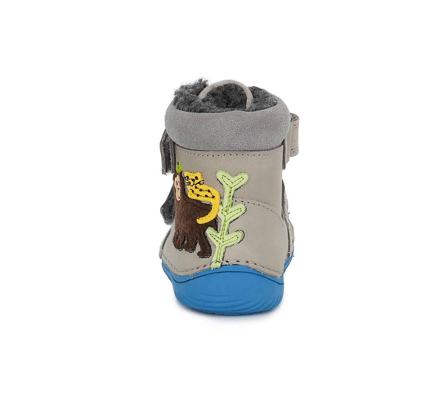 Barefoot D.D.Step batai berniukams – su dirbtiniu kailio pamušalu, natūralaus judesio laisvė