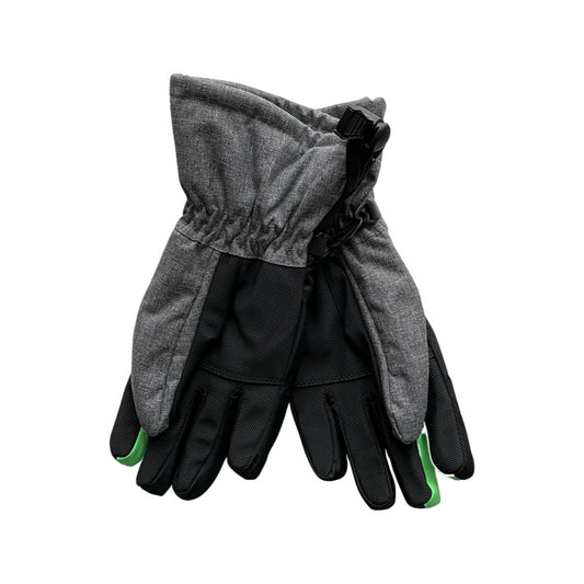 Pilkos pirštuotos neperšlampančios sniego pirštinės HANDAI