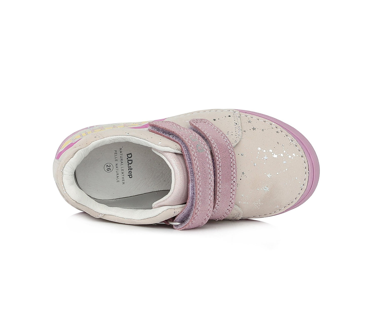 D.D.Step batai balta mergaitėms rudeniui ir pavasariui – itin lengvi