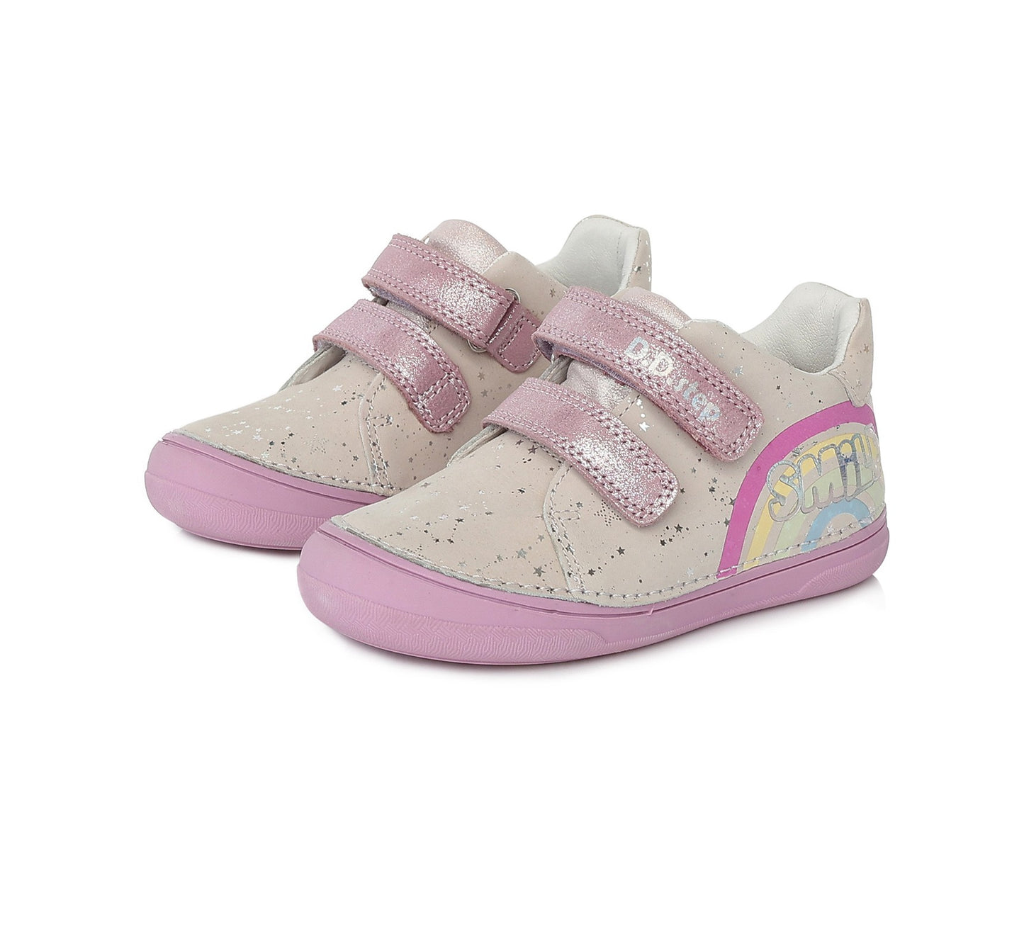 D.D.Step batai balta mergaitėms rudeniui ir pavasariui – itin lengvi