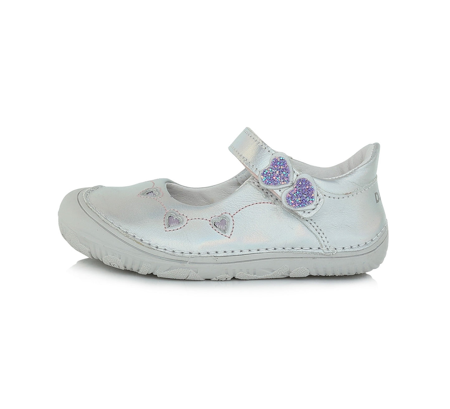 Barefoot D.D.Step batai balta mergaitėms – natūralaus judesio laisvė