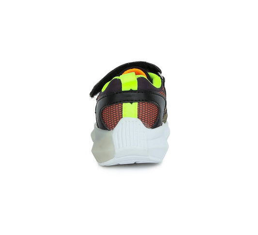 D.D.Step batai juoda berniukams – neperšlampami, su LED pašvietimu, itin lengvi