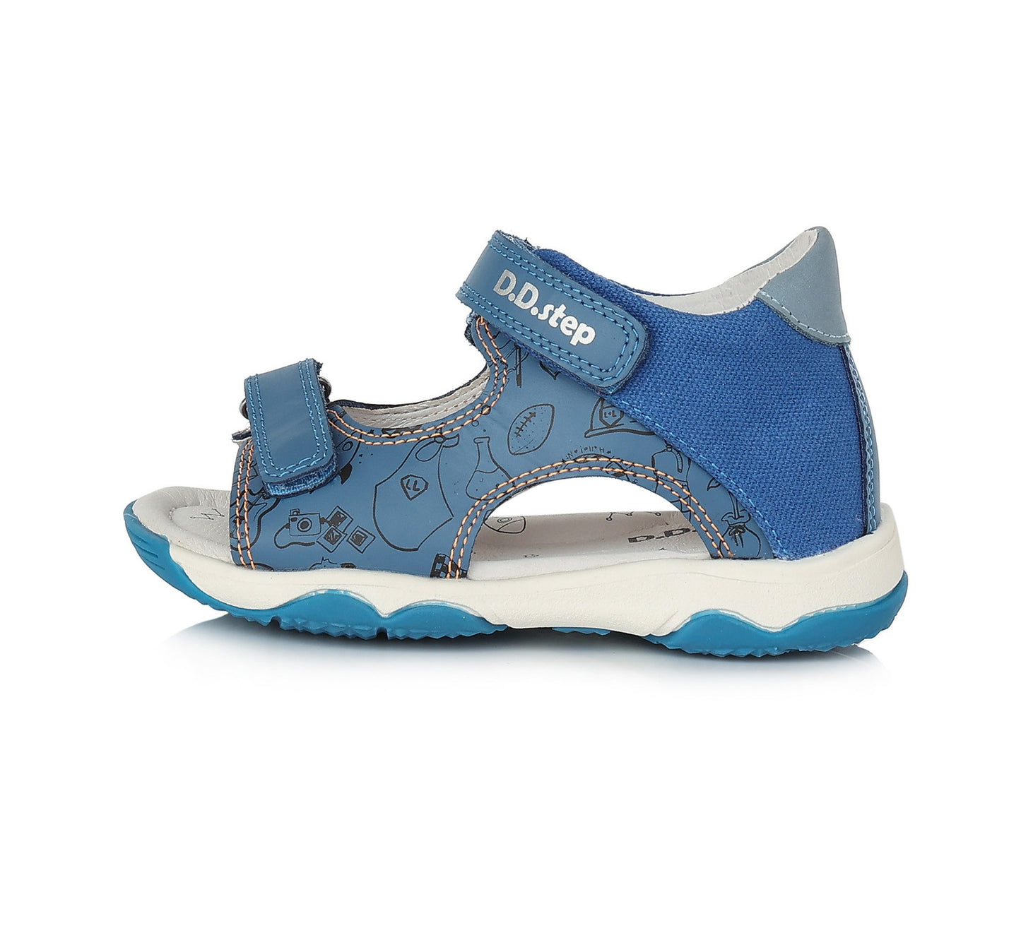 Blue sandals 20-25 d. G064-314A