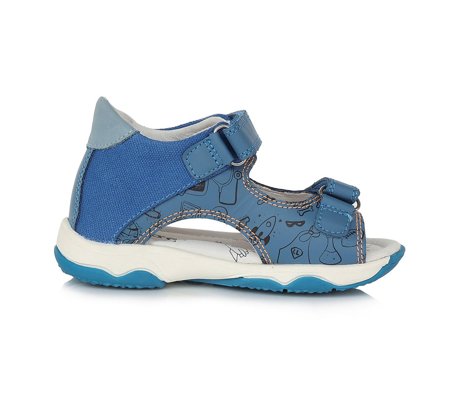 Blue sandals 20-25 d. G064-314A