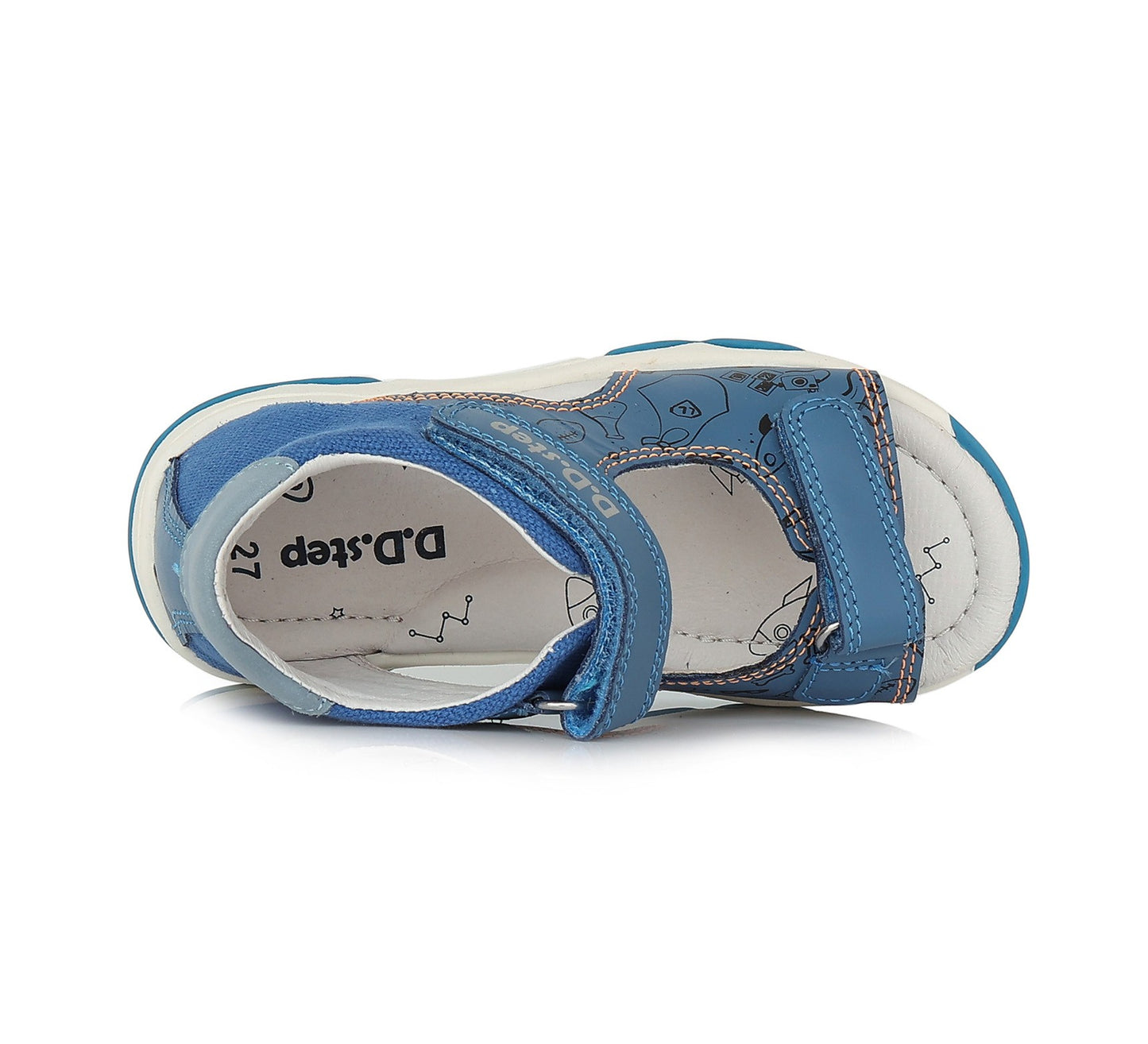 Blue sandals 20-25 d. G064-314A