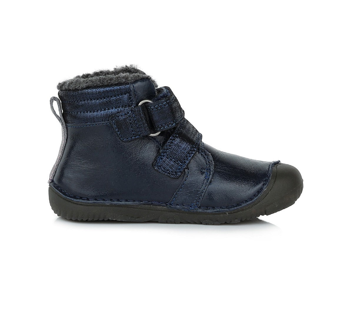 Barefoot D.D.Step batai mergaitėms – su dirbtiniu kailio pamušalu, natūralaus judesio laisvė