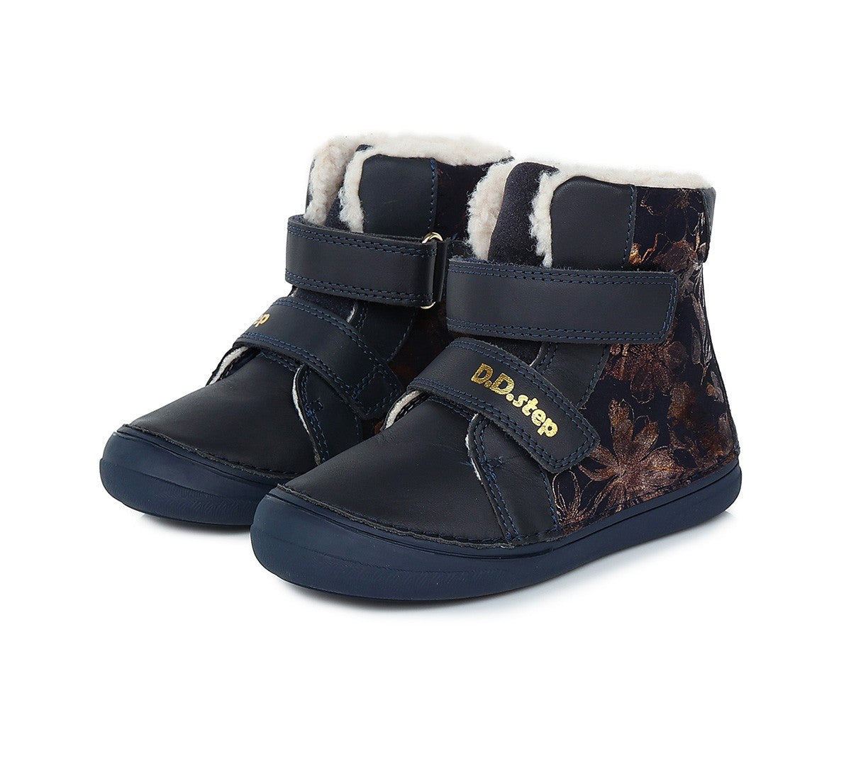 D.D.Step batai mergaitėms – su dirbtiniu kailio pamušalu, itin lengvi