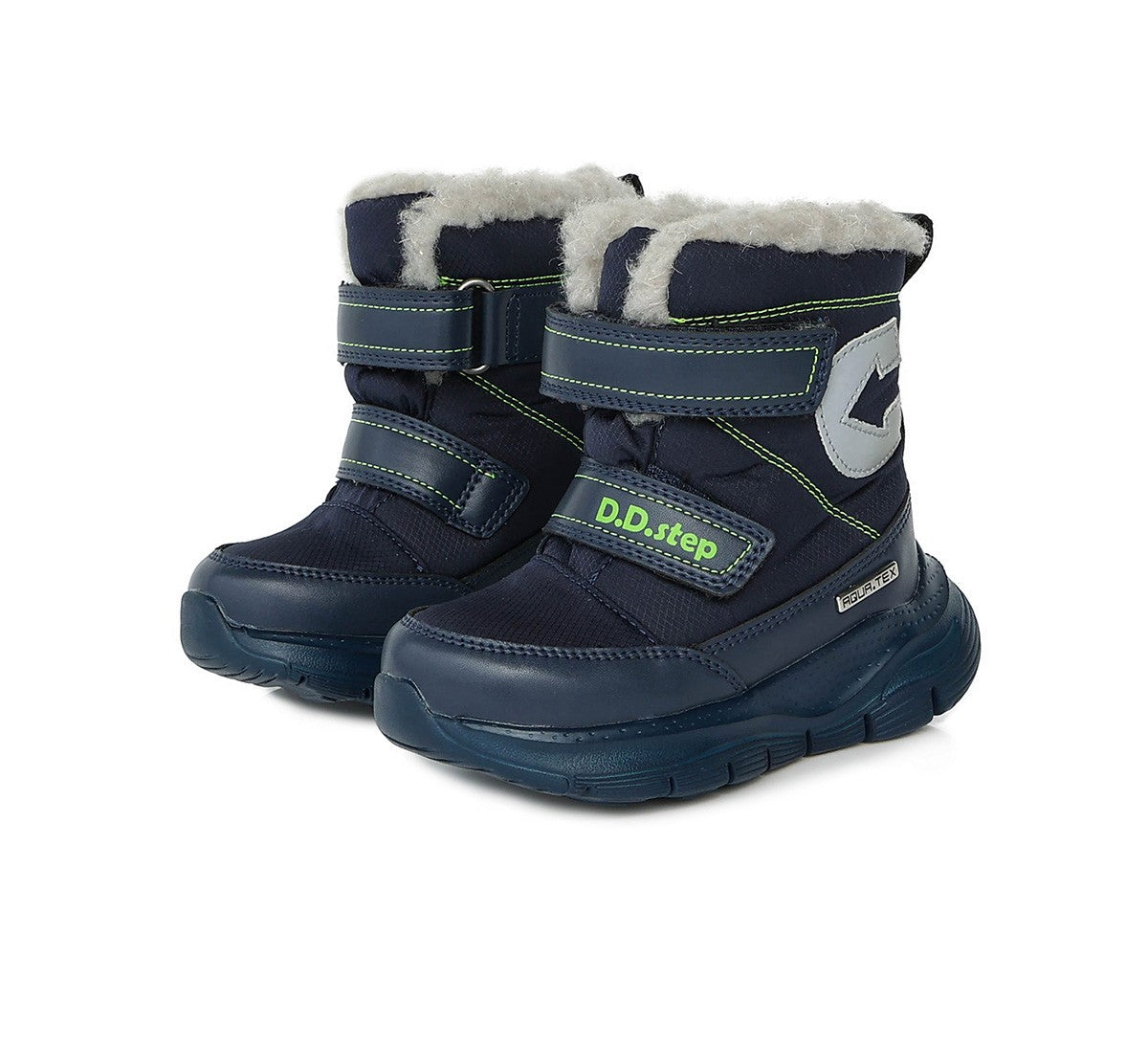 D.D.Step batai berniukams – neperšlampami, su vilnos pamušalu, itin lengvi