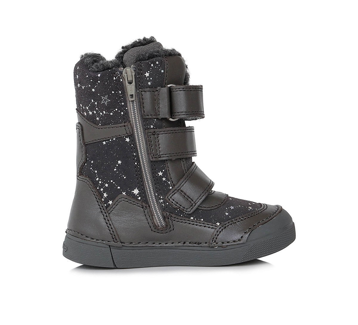 D.D.Step batai mergaitėms – su dirbtiniu kailio pamušalu, su LED pašvietimu, itin lengvi