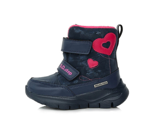 D.D.Step batai mergaitėms – neperšlampami, su vilnos pamušalu, itin lengvi