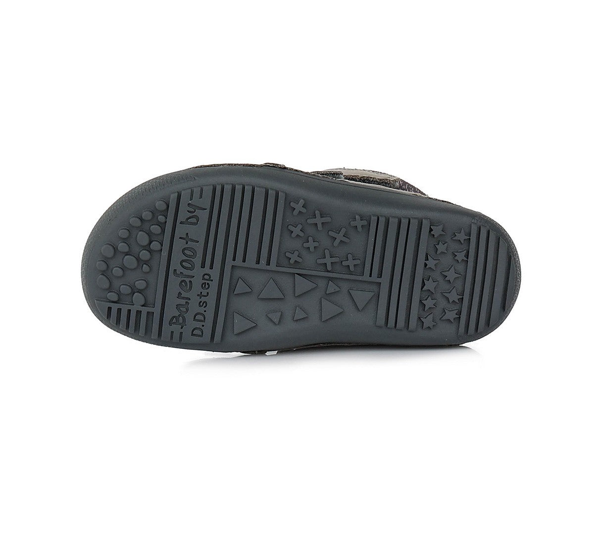 Barefoot D.D.Step batai mergaitėms – su dirbtiniu kailio pamušalu, natūralaus judesio laisvė