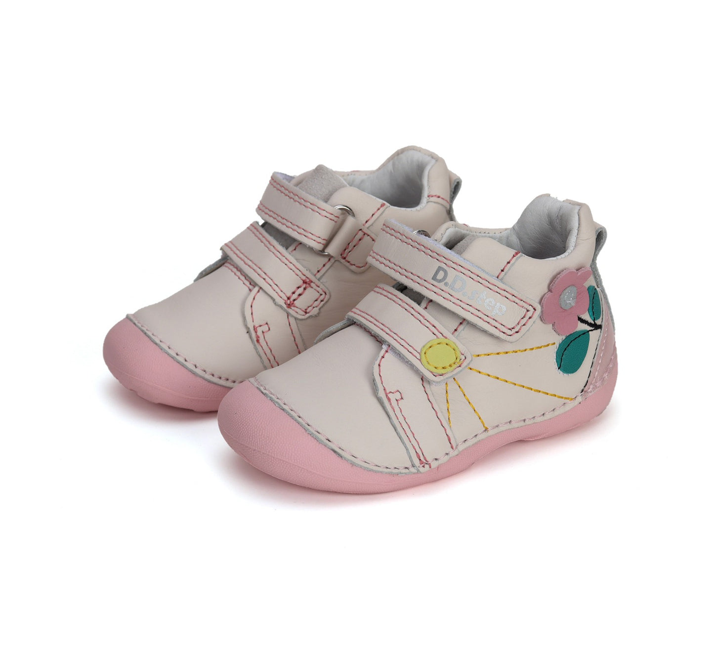 D.D.Step batai balta mergaitėms rudeniui ir pavasariui – itin lengvi