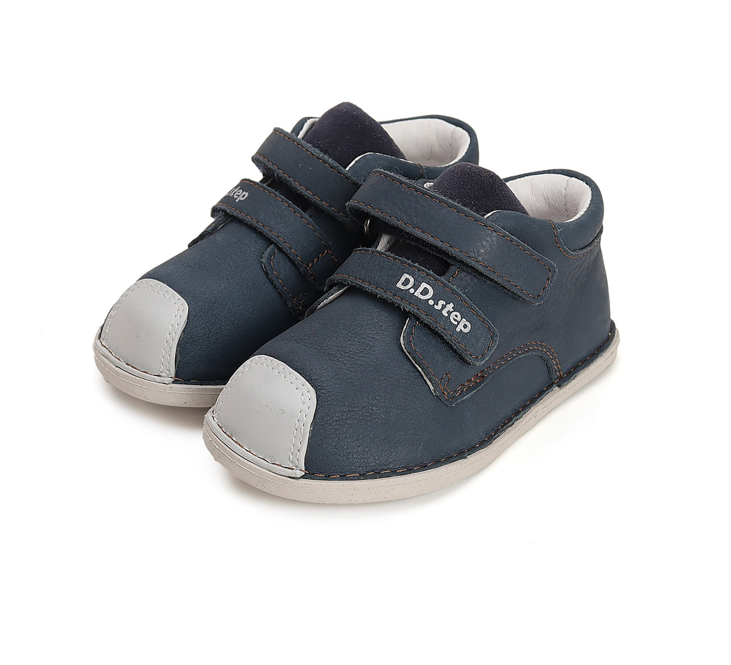 Barefoot D.D.Step batai mėlyna berniukams rudeniui ir pavasariui – natūralaus judesio laisvė