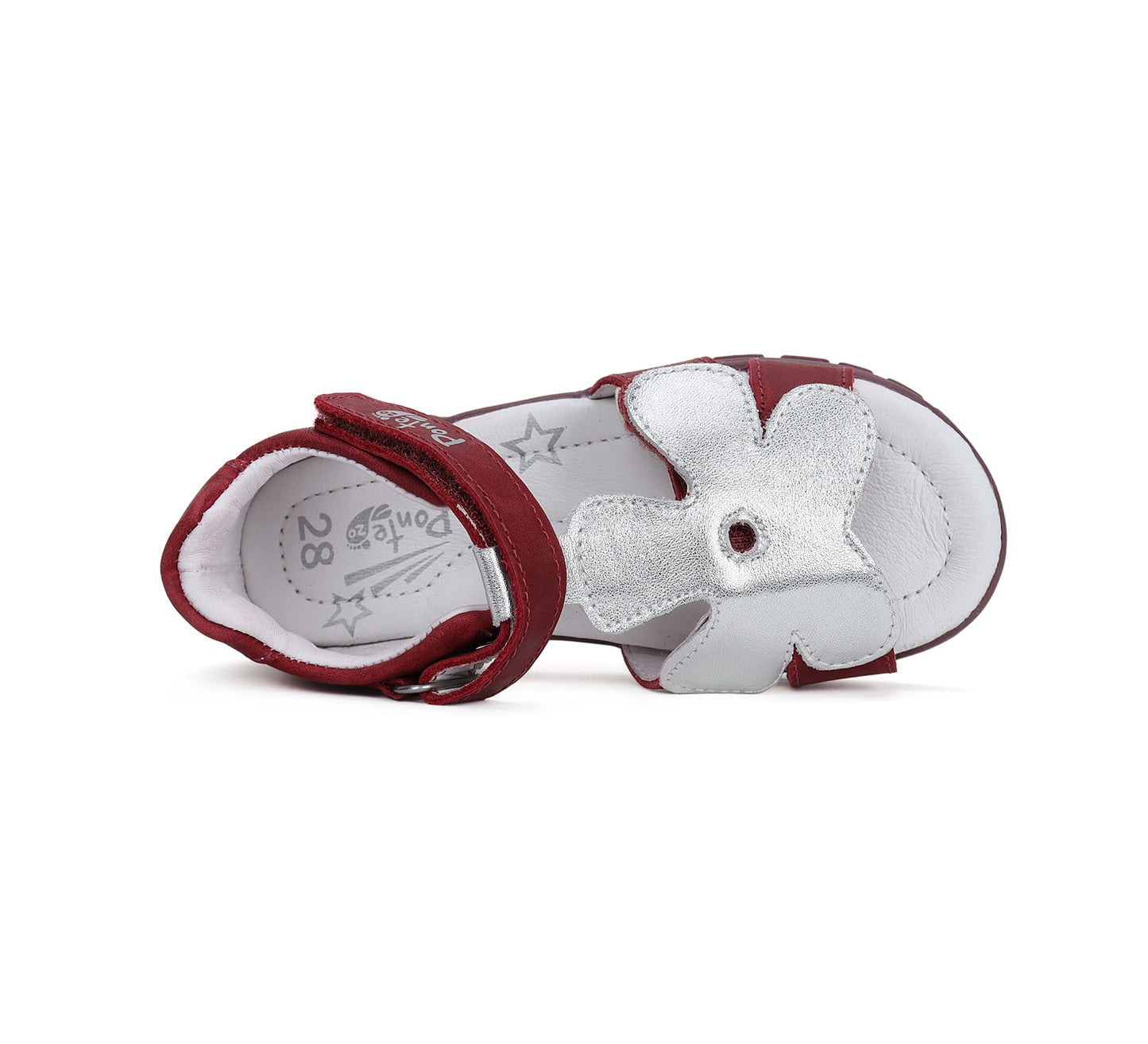 Ponte20 batai mergaitėms – su lipdukais, itin lengvi