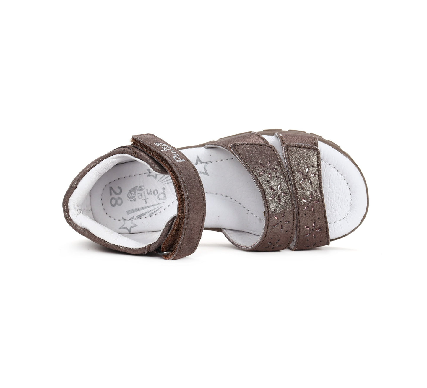 Ponte20 batai mergaitėms – su lipdukais, itin lengvi