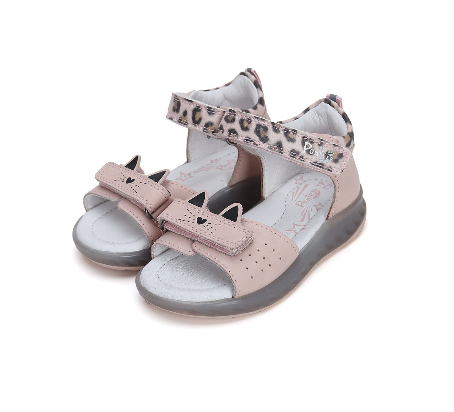 Ponte20 batai mergaitėms – su lipdukais, itin lengvi