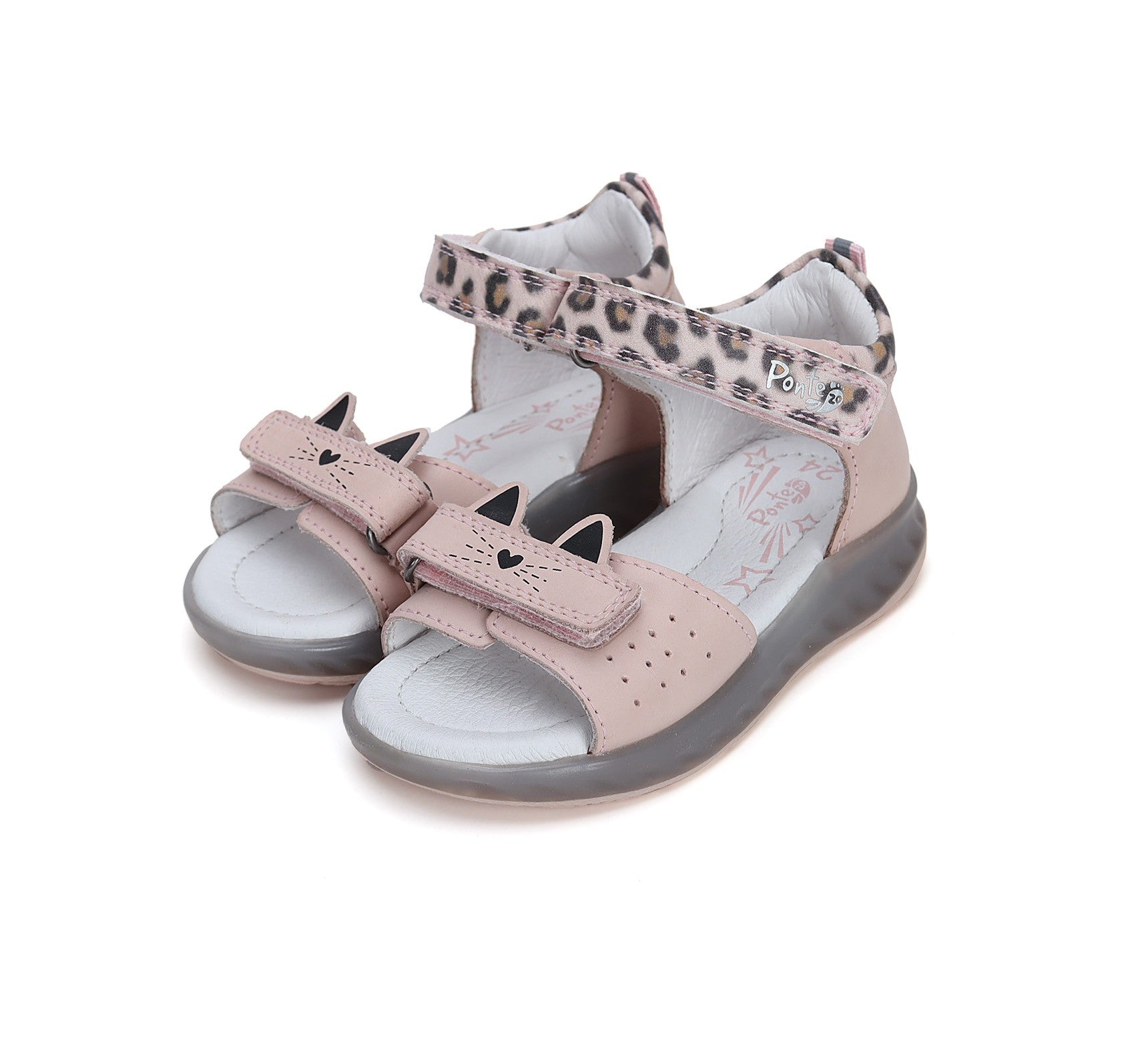 Ponte20 batai mergaitėms – su lipdukais, itin lengvi