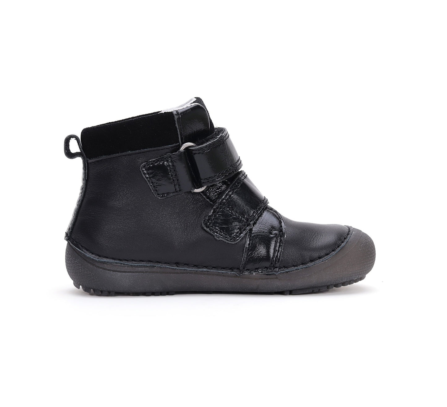 Barefoot D.D.Step batai juoda mergaitėms rudeniui ir pavasariui – natūralaus judesio laisvė