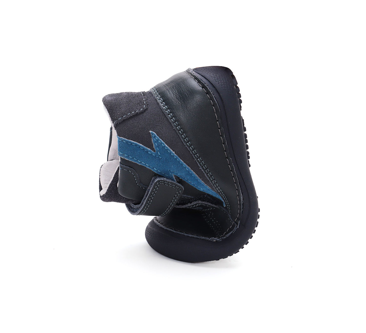 Barefoot D.D.Step batai mėlyna berniukams rudeniui ir pavasariui – natūralaus judesio laisvė