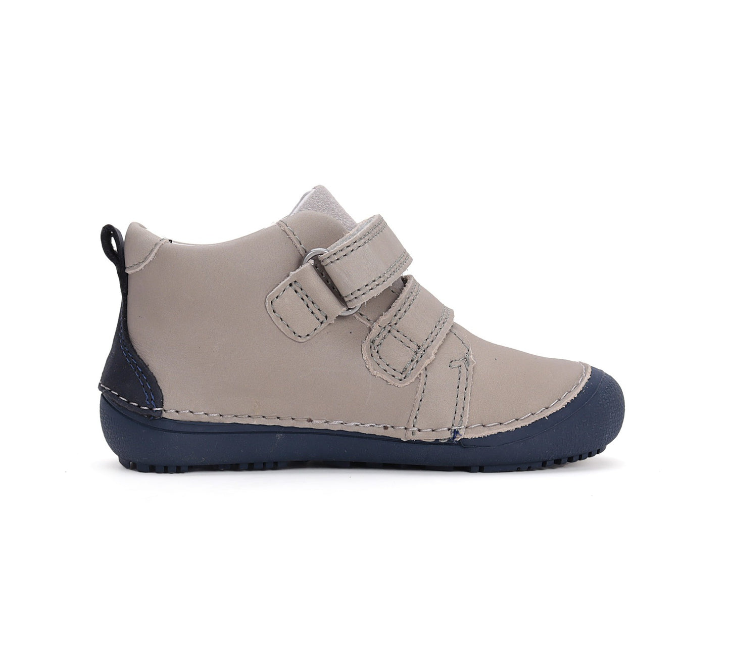 Barefoot D.D.Step batai pilka berniukams rudeniui ir pavasariui – natūralaus judesio laisvė