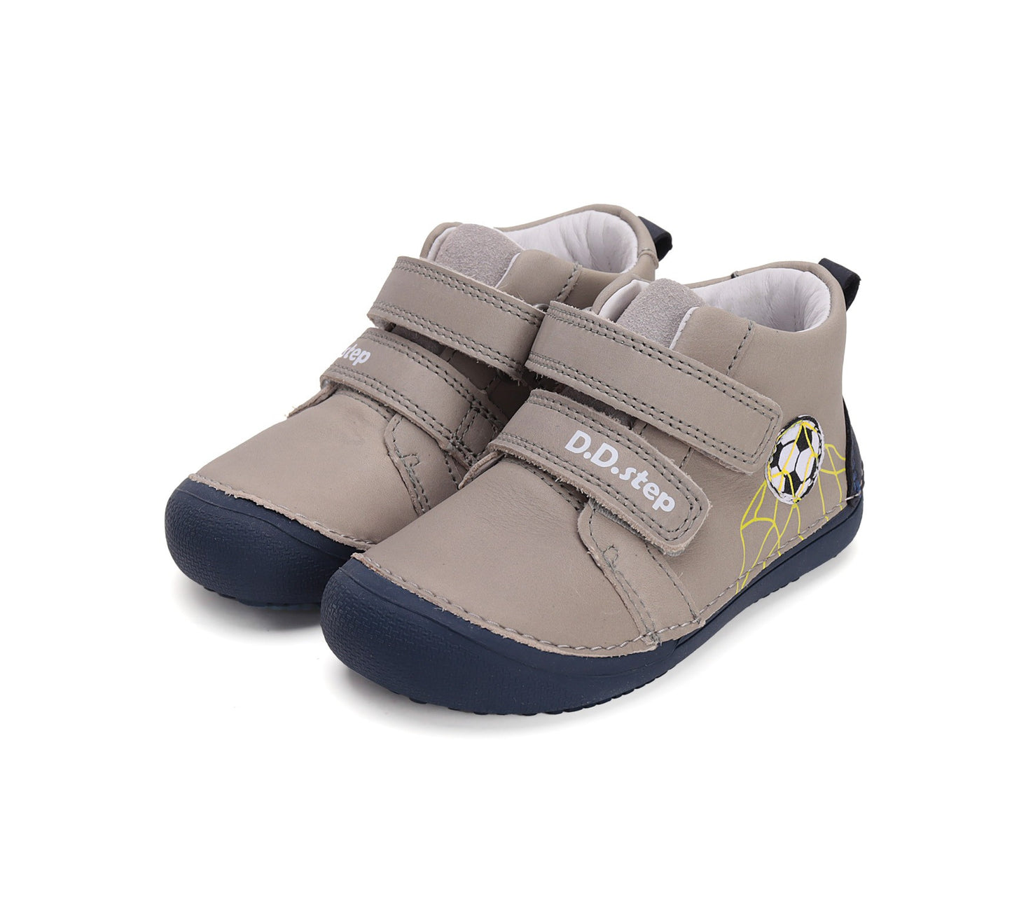 Barefoot D.D.Step batai pilka berniukams rudeniui ir pavasariui – natūralaus judesio laisvė