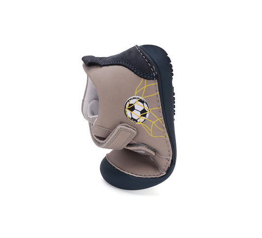 Barefoot D.D.Step batai pilka berniukams rudeniui ir pavasariui – natūralaus judesio laisvė