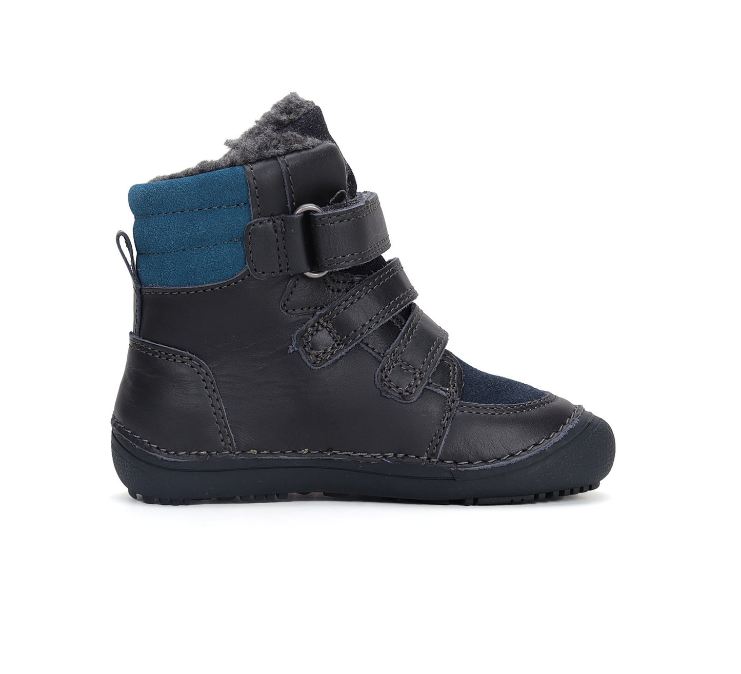 Barefoot D.D.Step batai berniukams – su vilnos pamušalu, natūralaus judesio laisvė