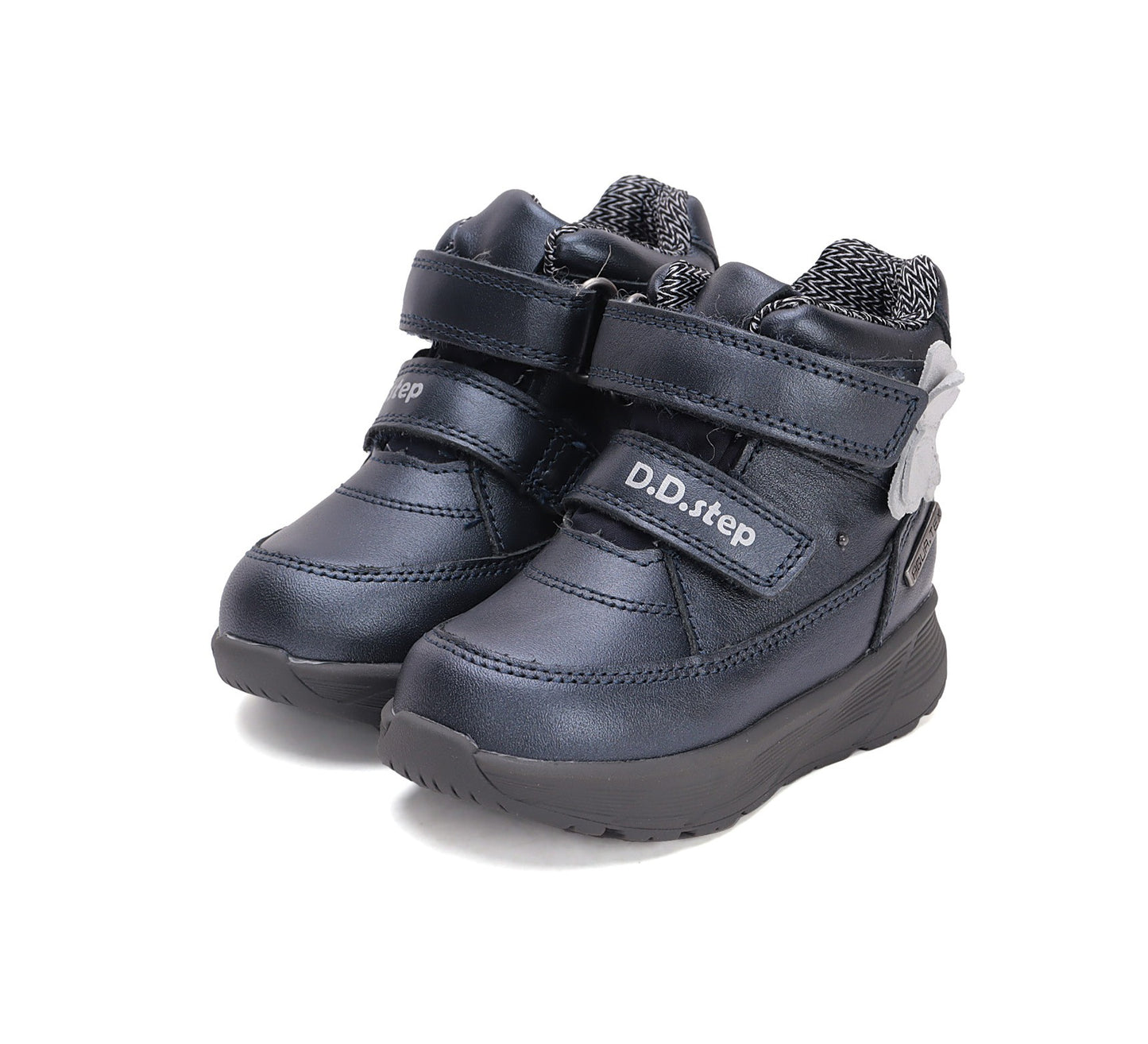 D.D.Step batai mėlyna mergaitėms rudeniui ir pavasariui – neperšlampami, su LED pašvietimu, itin lengvi