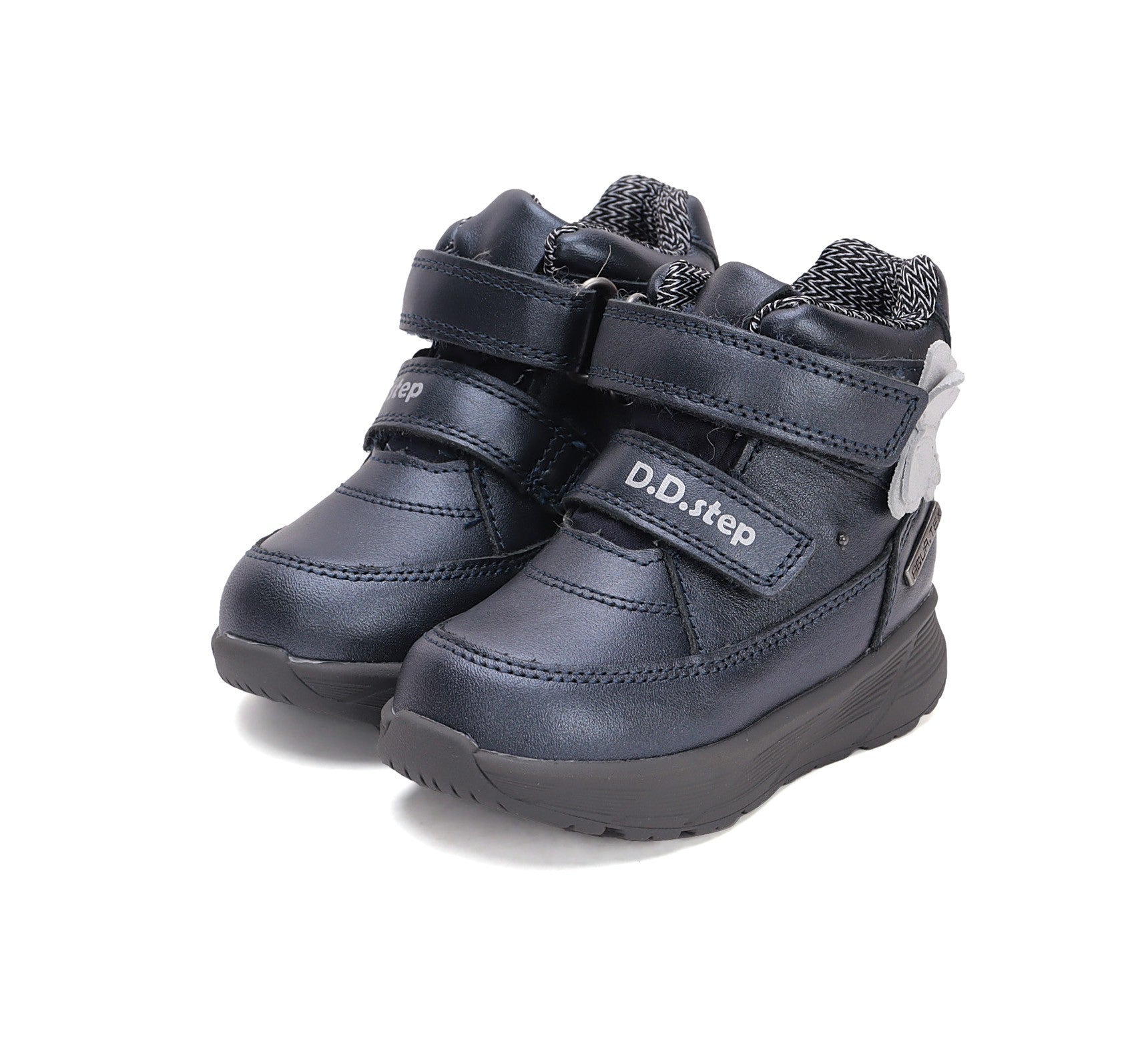 D.D.Step batai mėlyna mergaitėms rudeniui ir pavasariui – neperšlampami, su LED pašvietimu, itin lengvi
