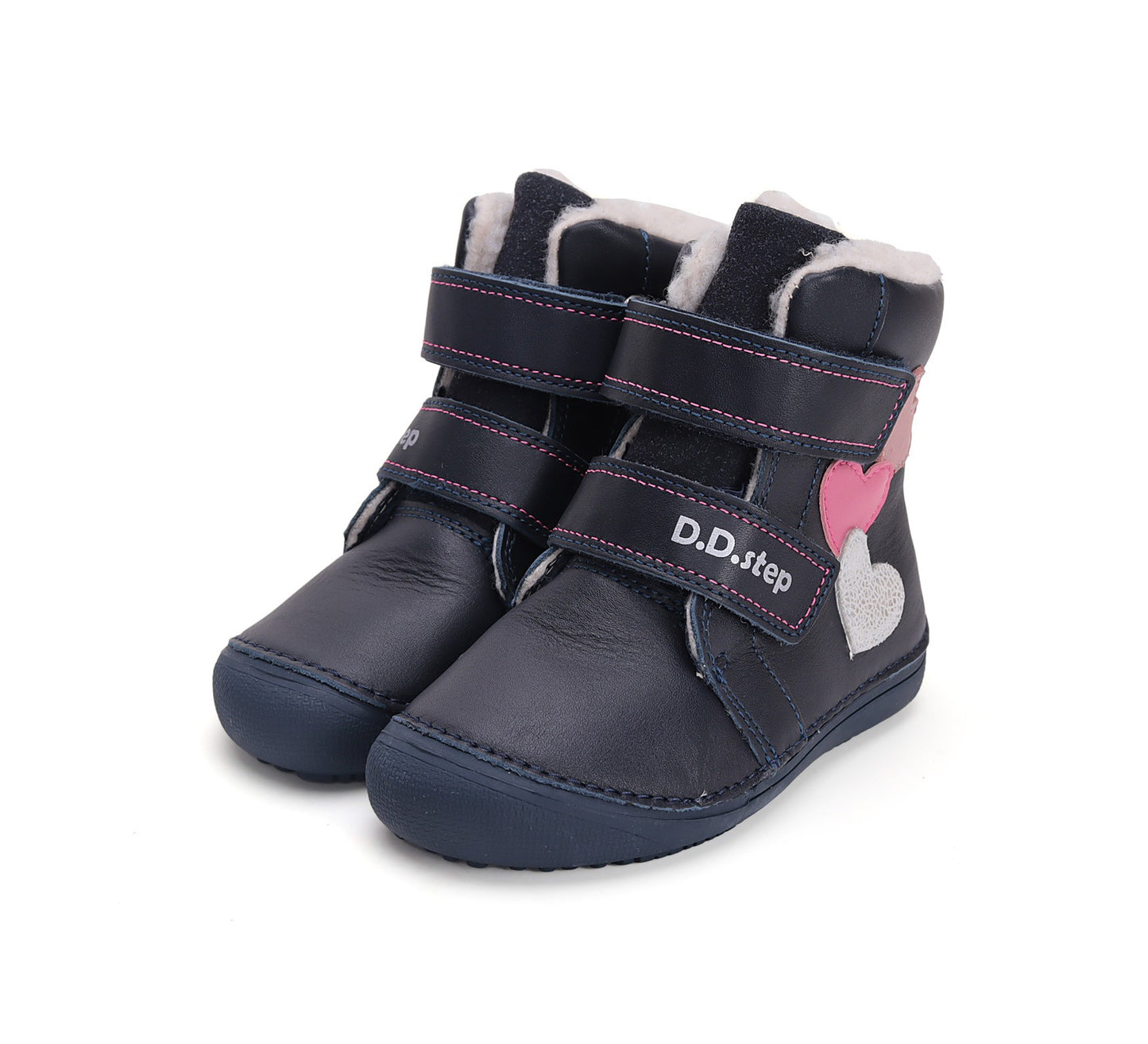 Barefoot D.D.Step batai mergaitėms – su vilnos pamušalu, natūralaus judesio laisvė