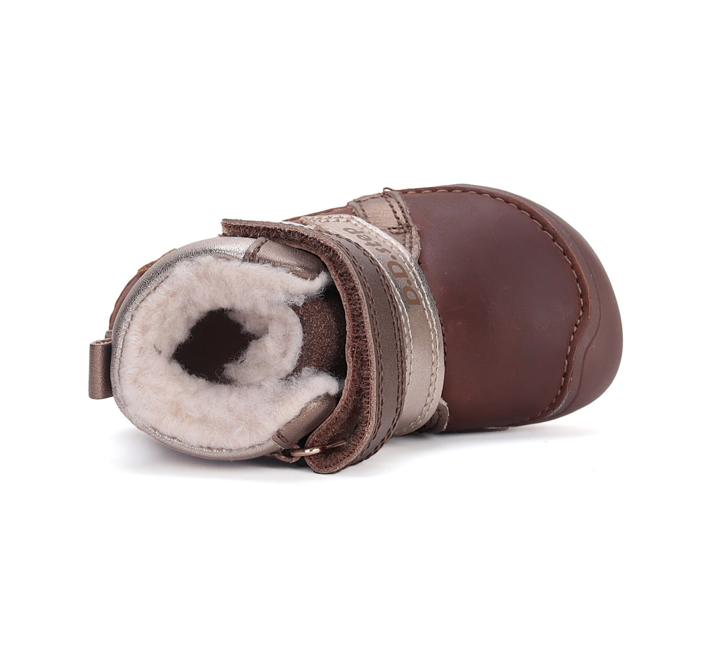 Barefoot D.D.Step batai mergaitėms – su dirbtiniu kailio pamušalu, natūralaus judesio laisvė