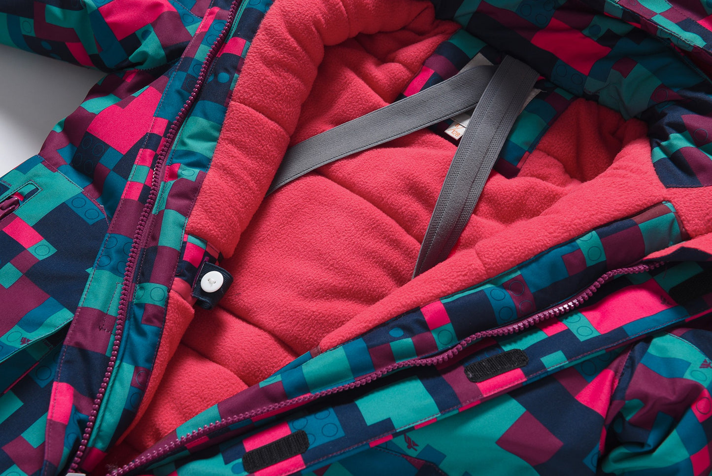 Viendaļīgs violets ziemas kombinezons VALIANLY 128-158