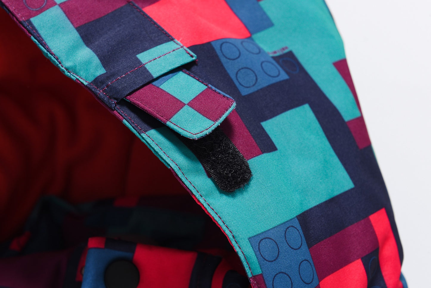 Valianly kombinezonas mergaitėms vientisas violetinis žieminis 9408_Maroon